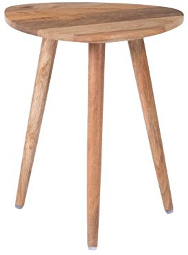 MH London Bond Triangle End Table - Exclusively Designed Small Side Table. Hand Crafted - Wooden Table - Contemporary Design for Small Side Table for Bedroom and Living Room