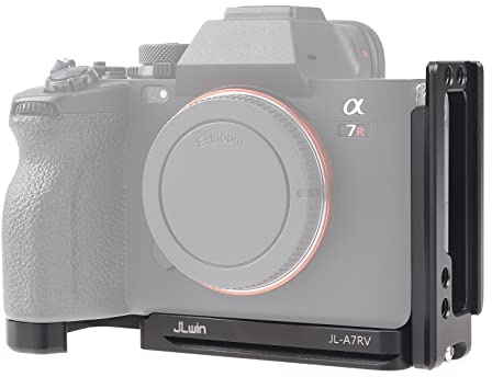 FOTGA Quick Release Plate L-Angle Vertical L-Bracket Plate for Sony Alpha 7R V A7RV Camera, Compatible with DJI Ronin RS2/RSC2/RS3/RS3 Pro/RS3 Mini Gimbal Stabiliser Arca Swiss Tripod