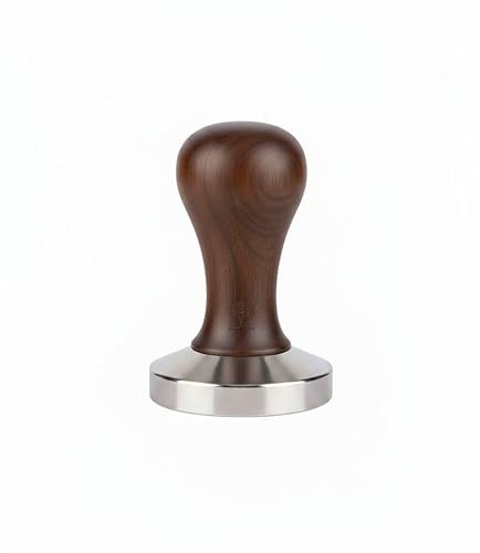 VIA CREMA Kaffee Tamper 58,5 mm, Braun, Made in Italy By Motta | Siebträger Tamper, Coffee Tamper, Kaffeemaschine Siebträger Zubehör