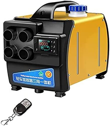 Sistemas de calefacción de encendido del automóvil, calentador de estacionamiento diesel de 12 V Calentador de aire portátil todo en uno con interruptor LCD for campistas Camping RV Barco Remolque Van
