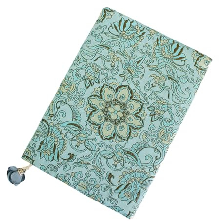 Fonowx Funda de tela para libros, funda de bolsillo novedosa, regalo para amantes de los libros, funda protectora duradera y ajustable para libros para, Funda de libro A5