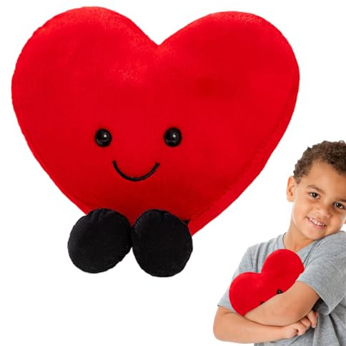 Meindin Herz Kissen Kissen Rot Herz Gefüllte Plüsch Kissen Valentinstag Niedlich Weich Plüsch Herz Kissen Kuschelig Und Dekoratives Kissen Für Freund Freundin Hochzeit Home Decoration