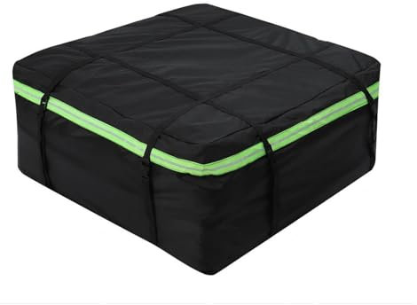 Supporto per bagagli per auto 420D Borsa da tetto per auto Baule Riflettente Impermeabile Portapacchi sul tetto Borsa da viaggio per SUV Borsa da tetto per bagagli da carico Portapacchi (Dimensioni: