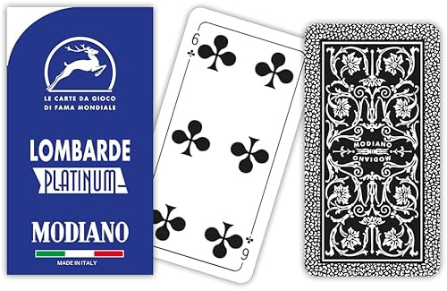Modiano Lombarde Blu Platinum 100% Plastica