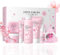 Set per la Cura Della Pelle Sakura, Kit Skincare Viso Completo, 5 Pezzi Set Skincare Viso Completo Sakura, Set Regalo per la Cura Della Pelle per Donne Adolescenti Texture rinfrescante