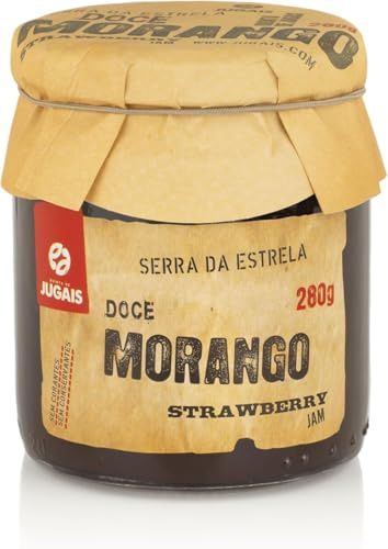 Mermelada de fresa 2 x 280 g – Receta clásica de conservas de frutas hechas con ingredientes simples y naturales – Textura suave y sabor rico – Ideal para desayuno y hornear – Paquete de 2 tarros de