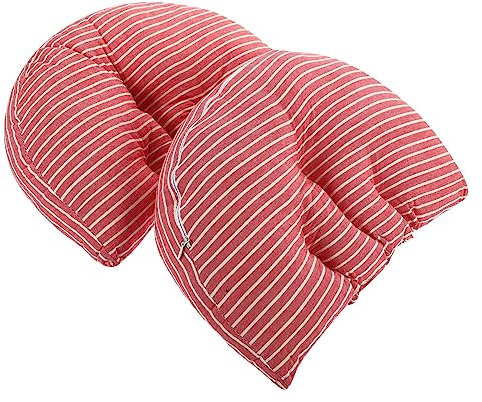 Yardwe Almohada Multifuncional para Embarazadas Almohada Forma Cojín para Descanso Suave y Relajante