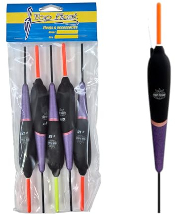 PRO Filstar Top Float Inline fiskeläsning set 5 st 18 g – fiske – fiskeposer – fiskeposer – fiskedrag – fisketillbehör – gädda abborre karp öring fiskeset – tillbehör