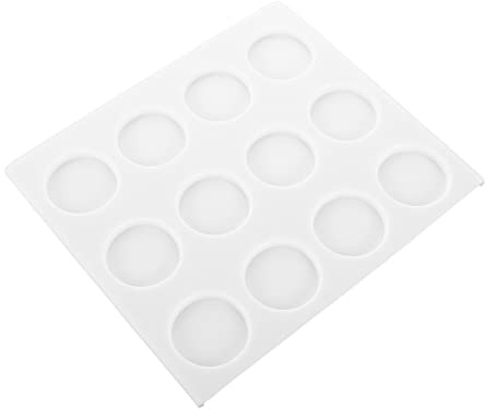 EPIGEIST Molde De Silicona Para Sello De Cera 12 Orificios Multifuncional Para Manualidades Bricolaje Regalos Creativos Uso Doméstico Artesanal