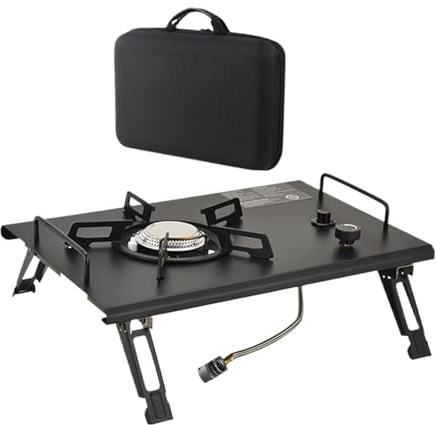 Fornello da Campeggio | Fornello Esterno Pieghevole Attrezzatura Da Campeggio,Cucina Escursionismo Attrezzatura Outdoor Picnic Sosta Viaggio Grigliata Trekking