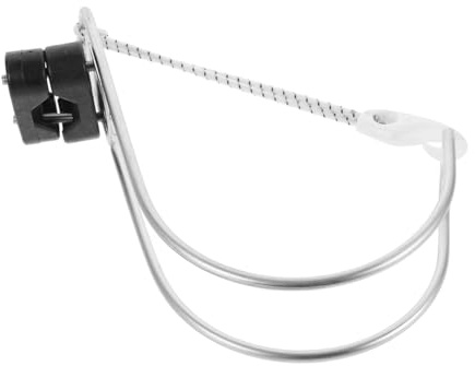 ELAYARD Horseshoe Lifebuoy Bracket for Boat Yacht Stainless Steel Lifebuoy Holder Life Ring Bracket for Boating Accessories