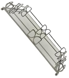 IOIUSKKU Luxuriöses Spiegeltablett, Schminktablett, Schmucktablett, Make up Tablett, verschönert die Einrichtung und sorgt für Ordnung, Parfüm Dekoration, Waschtisch, Badezimmer