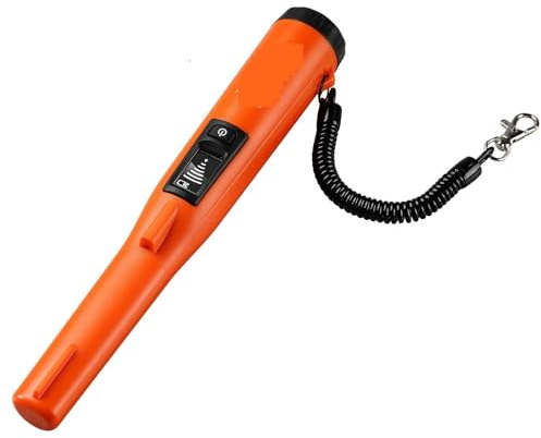 Détecteur de métaux pour Adultes, Détecteur de métaux Pinpointer étanche à Main Wand 1,96/4,5 Profondeur détection 3 Modes