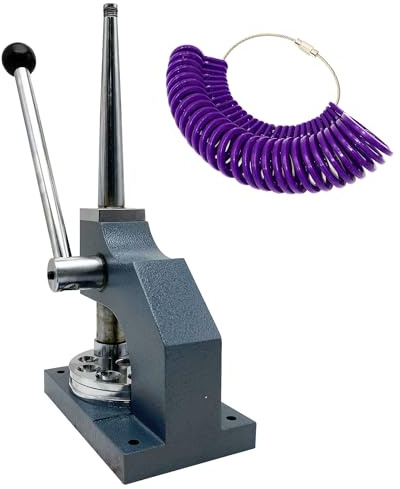 Estirador y reductor de anillos, herramienta de tamaño eficiente, base pesada, tamaño de anillo ajustable, herramienta profesional de ajuste de tamaño de joyería