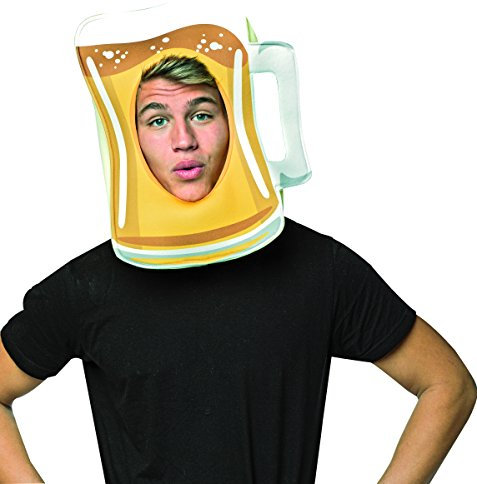 Rasta Imposta Beer Mug Mask Costume Accessory