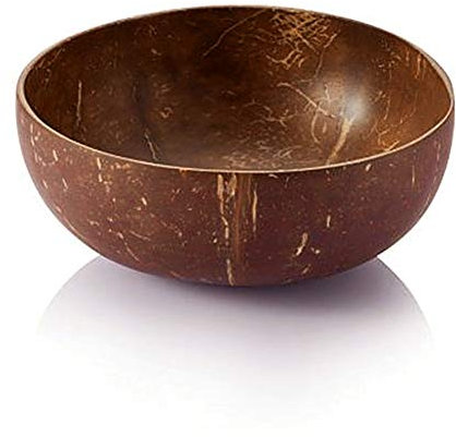 Uyuke Bol en noix de coco naturelle, bol à fruits, bol à soupe, bol à riz, bol à fruits en bois bol à céréales, bol pour vegan maison, petit déjeuner