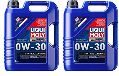 ILODA 2X Original Liqui Moly 5L Synthoil Longtime Plus 0W-30 Motoröl Motorenöl Öl 1151