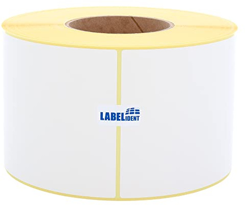 Versandetiketten DHL, DPD, Fedex, GLS, Hermes, UPS - 105 x 148 mm - 1.200 Thermo-Eco Papier Aufkleber, Thermodirekt Etiketten selbstklebend, Trägerperfo., Thermoetiketten auf 76 mm Kern