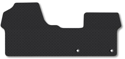 Vauxhall Vivaro (2019+) 3mm Rubber Car Mats | Tailored Fit Durable Floor Mats Full Coverage Protection Waterproof Accessories Easy Clean Anti Slip Made in the UK