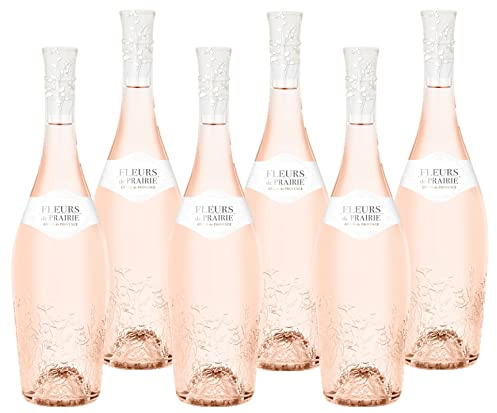 Fleurs de Prairie - Vin Rosé Côteaux d'Aix-en-Provence - France (6 x 0,75 L)
