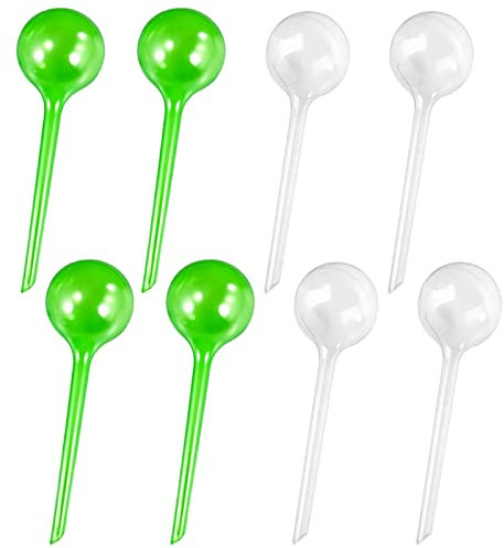 GmeDhc 8 Pezzi Sfere per Irrigazione Piante, Irrigatore Automatico per Vasi, Irrigazione a Goccia per Vasi, Sfere Irrigazione, Irrigazione Automatica, Kit Irrigazione a Goccia