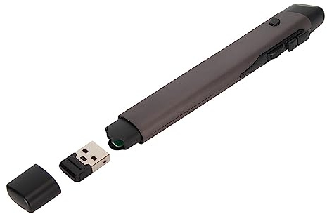 Jectse Mouse Ottico Tascabile Wireless USB 2,4 GHz Con Funzione Stilo, Mini Air Mouse Con Scrittura a Mano per Notebook PC Portatile