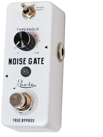 Noise Gate Pedal, LEF-319 Gitarre Noiser Killer Pedale Noise Suppressor Effekt 2 Modi für E-Gitarre