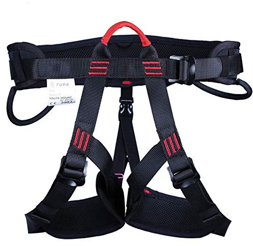 SwaYve Safety Harness Kit, Tree Climbing Equipment, Fall Protection Climbing Equipment, for Construction Workers Roof Scaffold Mountaineering/D