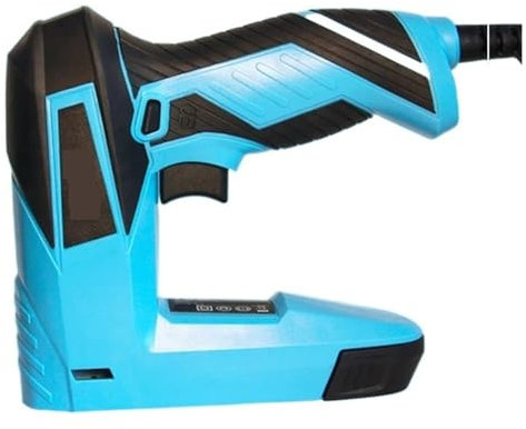 Grapadora Pistola Grapadora Eléctrica 2 En 1 De 230V, Grapadora De Construcción, Tachuelas For Bricolaje, Propietarios De Hogares, Herramientas Eléctricas De Renovación De Tapicería Para Fijación de M