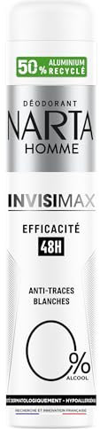 Narta Homme Déodorant Spray Invisimax 0% 200 ml
