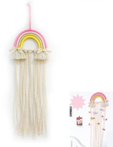 Organizador de Horquillas para Niños Trenzado Pelo Clips Arquea la Correa Cabello Accesorios Diadema Almacenamiento Haarklammer Mädchen,Aufbewahrung Haarschmuck