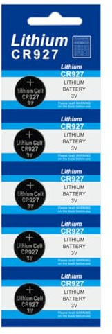 Chenxi Studio Pack of 25pc/5pc Button Cell Battery 3V Lithium Button Battery CR927/CR1220/CR1620/CR1632/CR2016/CR2025//CR2450