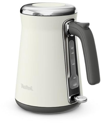 Tefal Collection, Bouilloire en inox, Remplissage et nettoyage faciles, Rise, KI666AE0
