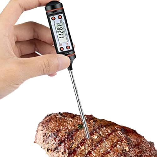 Süßigkeiten -Thermometer, sofortiges Lesefleisch -Thermometer digital, Kochen von Lebensmitteln Thermo-meter, für Süßigkeitenherstellung, Küchenzubehör, Backwerkzeuge