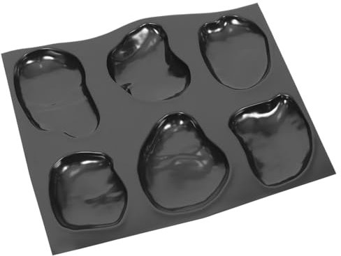 VICASKY Pflasterform Für Beton Kieselpflasterform Gehweg-maker Betonkiesel-formen Zementformen Für Gehwege Kunststoffformen Für Terrassenpflasterformen Beton-trittsteine