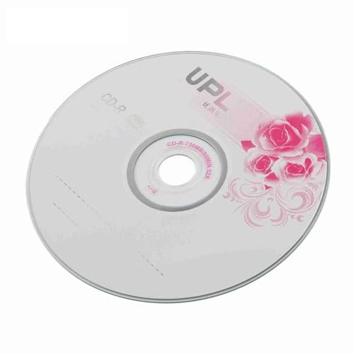 Zenithaur CD R Leere Discs, mp3 Leere Disc für Musik, 52x 700 MB Aufzeichnungsscheiben für Digitale Bilder und Datenspeicherung (Zenithaurmvrvd-12)