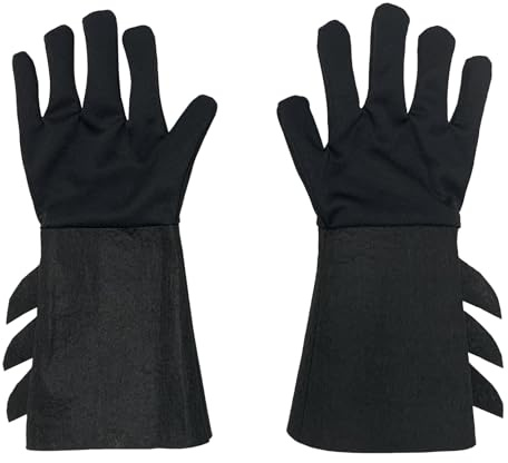 RUBIE'S DC Comics officiel - Paire de gants Batman pour enfant - Taille unique