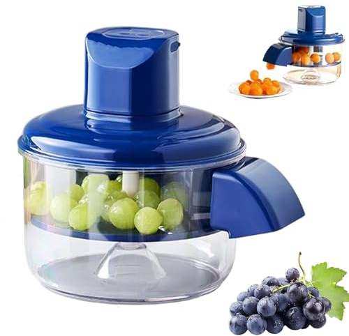 Máquina peladora eléctrica de uva, herramienta automática para pelar tomates de frutas pequeñas, pelador de ayuda recargable, para uva, cereza, tomates (1 unidad)