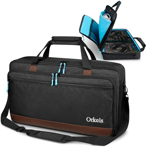 ORKELS DJ-Controller-Tasche für DDJ-GRV6, DDJ-REV5, DDJ-REV7, DDJ-FLX6-GT, DDJ-800, XDJ-RR, DDJ-1000SRT, RX, S8, DDJ SX, SX2, SX3, Inpulse 500 DJ-Controller