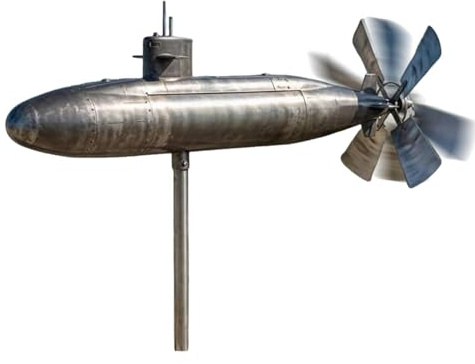 yybng Moulins à Vent d'extérieur - Sculpture Jardin Submarine Déco Art de Vent | Moulin à Vent pour terrasse | pour terrasse, Porche, Jardin, Massif de Fleurs, Balcon, Cadeau de