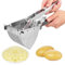 Brevanza Schiacciapatate Acciaio Inox Professionale, Schiaccia Patate in Acciaio, Schiaccia Patate per Pure, Potato Ricer in Acciaio Inox, Purè di Patate Utensili, per Patata Verdura Frutta Limone