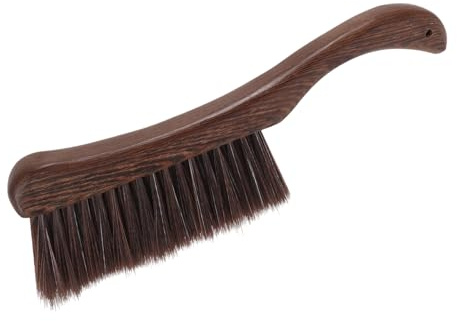 VERDANVERSE Wenge Bed Brush Thick Handle Wooden Handle Brush for Home Use for Cleaning Bed and Furniture Surfaces