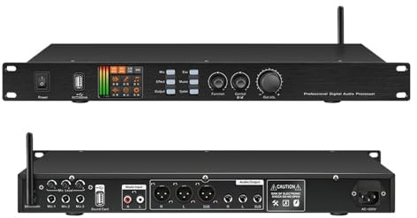 Karaoke Processor Audio 32 Bit Processor Pre-Effects KTV Professional Digital Audio Echo Effect Processor