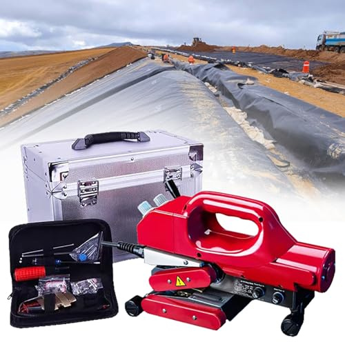 Automatic Geomembrane Welding Machine with Hot Wedge & Extrusion Technology for Waterproofing and Containment Applications