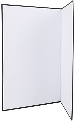 Cryfokt A3 Fotograferingsreflektor Kartong 3 i 1 Hållbar Ljusreflektor för Studiofotografering Papperskartong 16,5 X 23,6 (Silver, vit och svart)