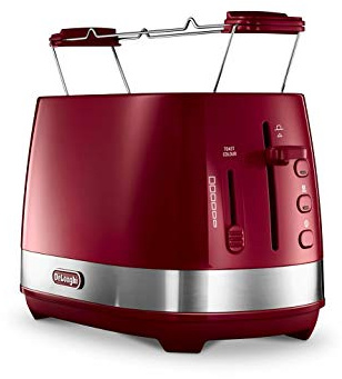 De'Longhi CTLA2103.R Tostapane 2 fette Rosso 900W