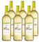 Freixenet Mia Blanco Weißwein Lieblich (6 x 1 l) - Lieblicher Weißwein aus Spanien, Spanischer Wein, fruchtig-frisch und jugendlich lebendig, zu Fisch, Meeresfrüchten oder Tapas
