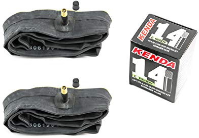 2 Stück 14 Zoll Kenda Schlauch Tube 47/57-254 14x1.75-2.125 AV Autoventil E-Bike Ready
