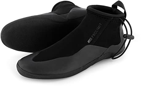 Prolimit Zapatos de Neopreno Raider 2mm - Negro - Zapato Universal con Punta Redonda en Nuestra Horma OCL para un Mejor Ajuste y Performance