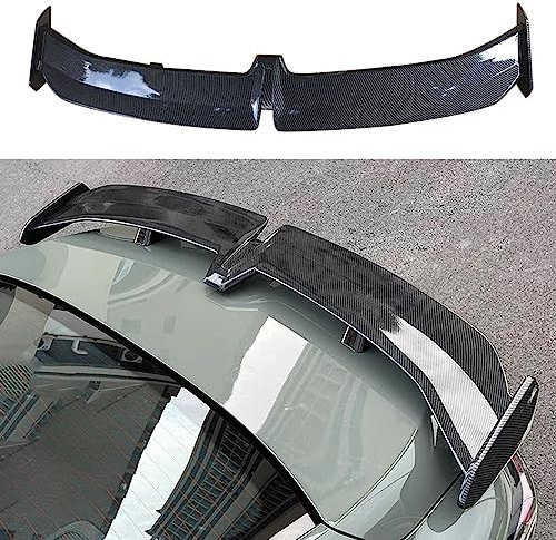 TOYOCC Auto Heckspoiler für BMW Z1 E30 1989 1990 1991, Kofferraumspoiler Flügel Lippe Kofferraumdachspoiler, Auto Styling Zubehör,Carbon Fiber Color